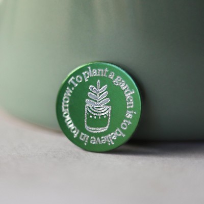 Succulent Plant Plate - To fit 3cm lockets