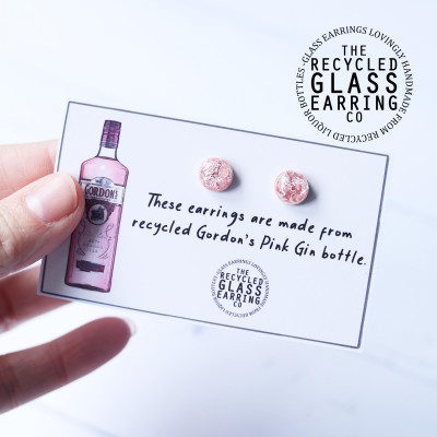  Gordon's Pink Gin Earrings