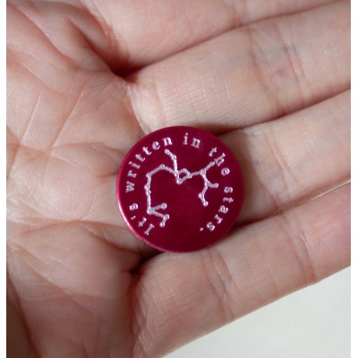 Constellation Plate - To fit 3cm lockets