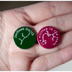 Constellation Plate - To fit 3cm lockets