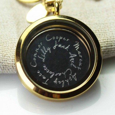 Engraved Personalised Plate - to fit 3cm wide Lockets.