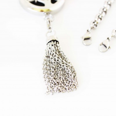 Perfume/Essential Oil - Tree of Life Tassel Necklace and Bracelet Attachment